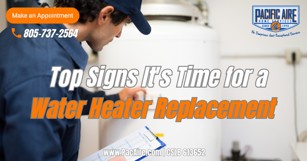 Top Signs It’s Time for a Water Heater Replacement